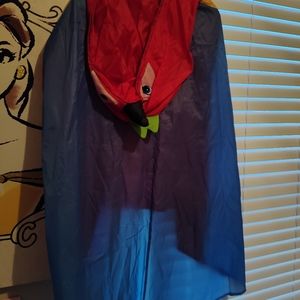 Parrot Costume/Raincoat/Poncho
